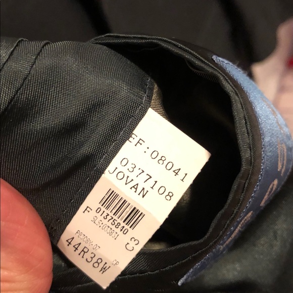 Bosa 2 piece  Men’s navy suit size 44R38W - Picture 3 of 8